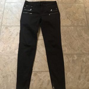 ZARA BASIC BLACK DEMIN SIZE 6